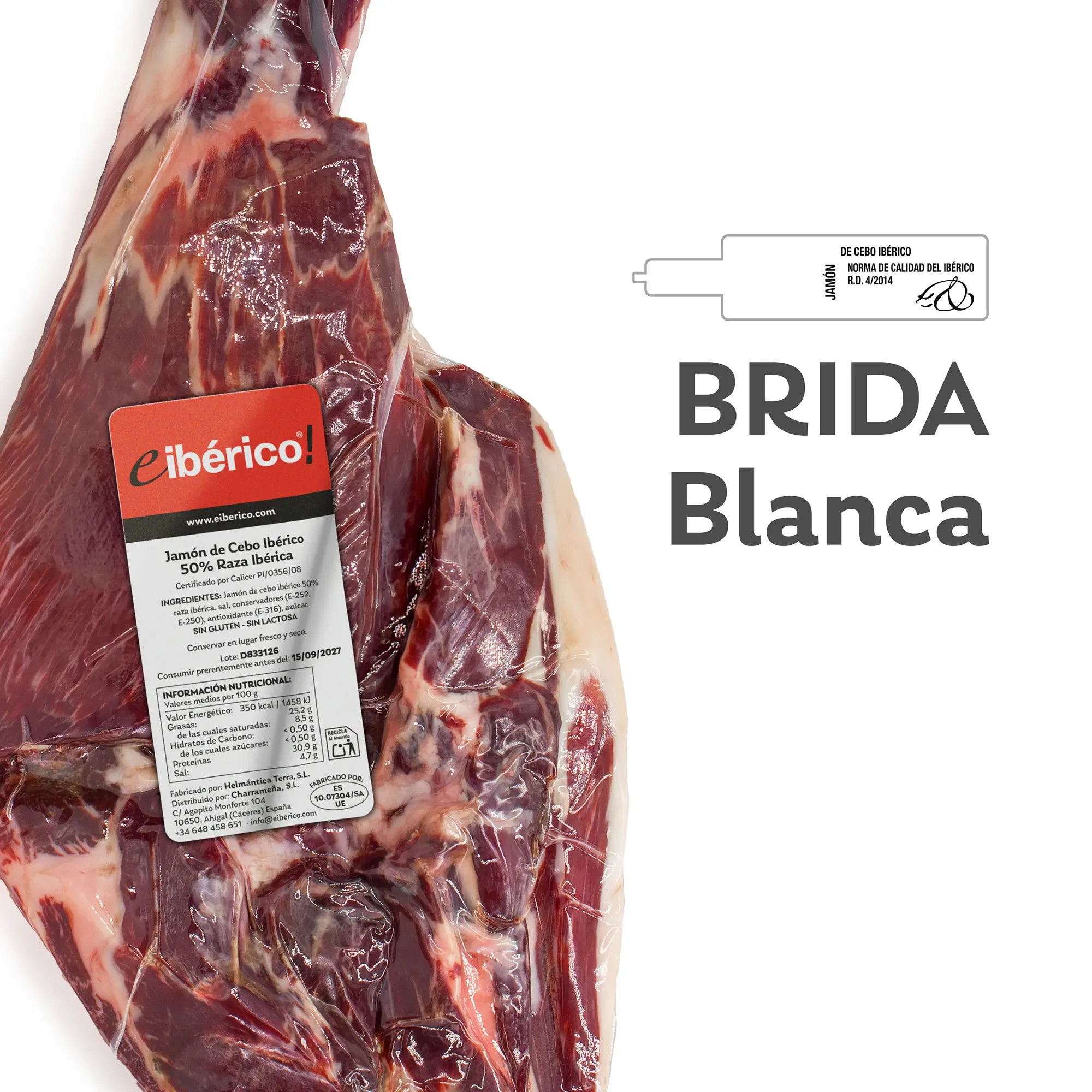 eIberico Jamon de Cebo Iberico 50 Raza Iberica Deshuesado 2 1
