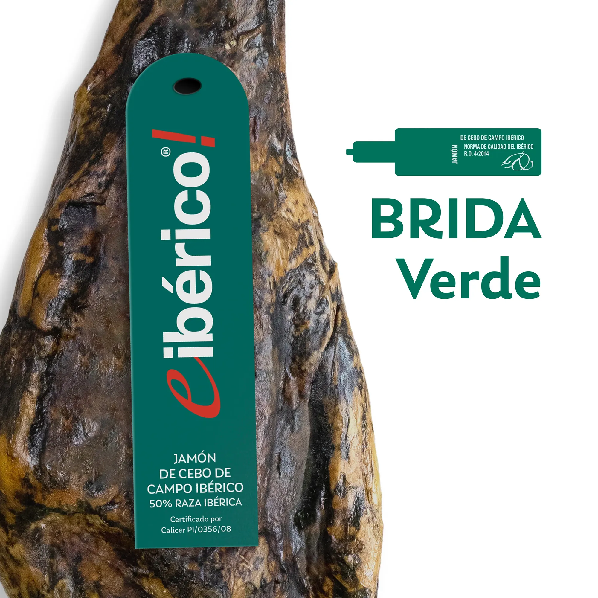 Jamón de Cebo de Campo Ibérico 50% Raza Ibérica - Imagen 2