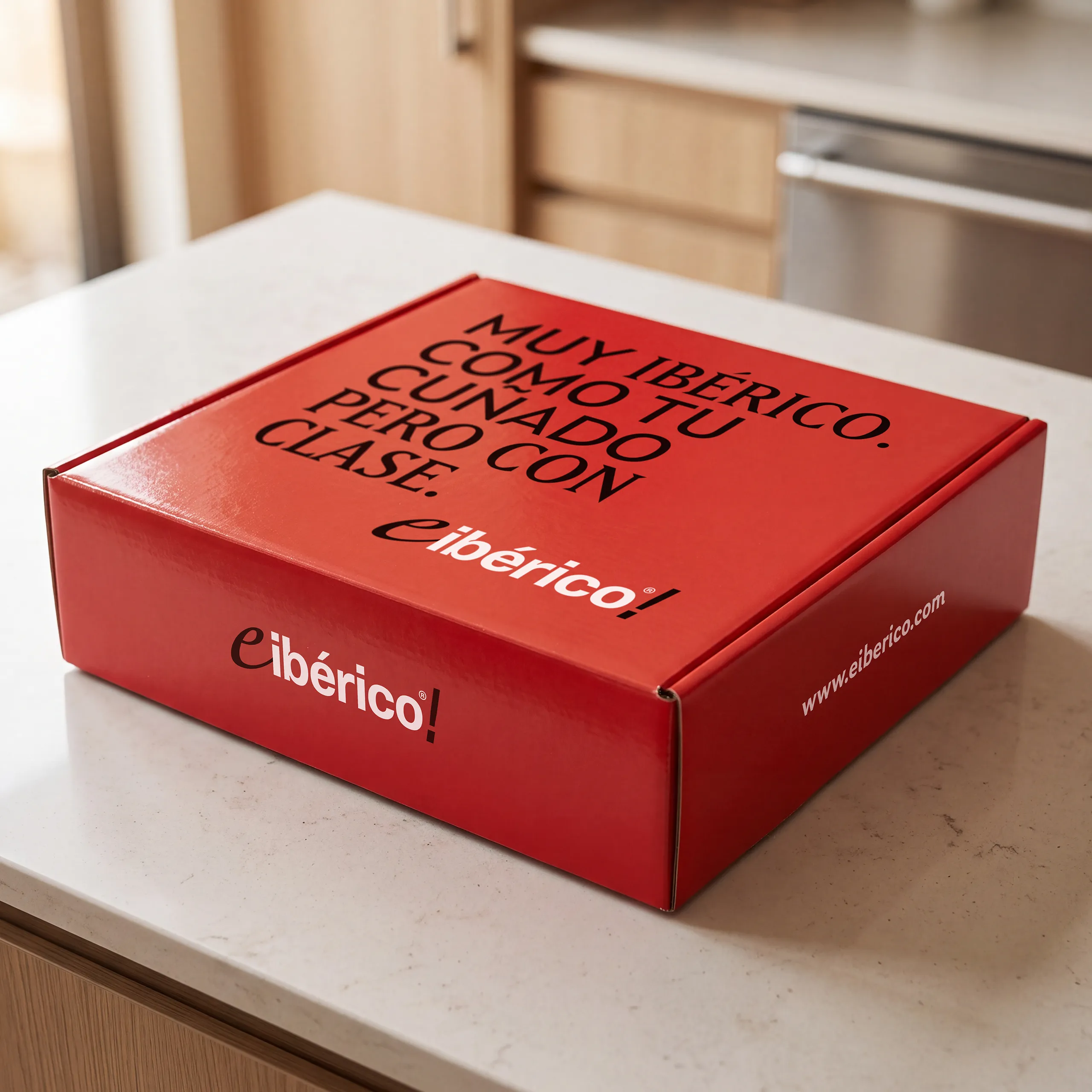 eibérico Caja Cortado a Cuchillo Entero