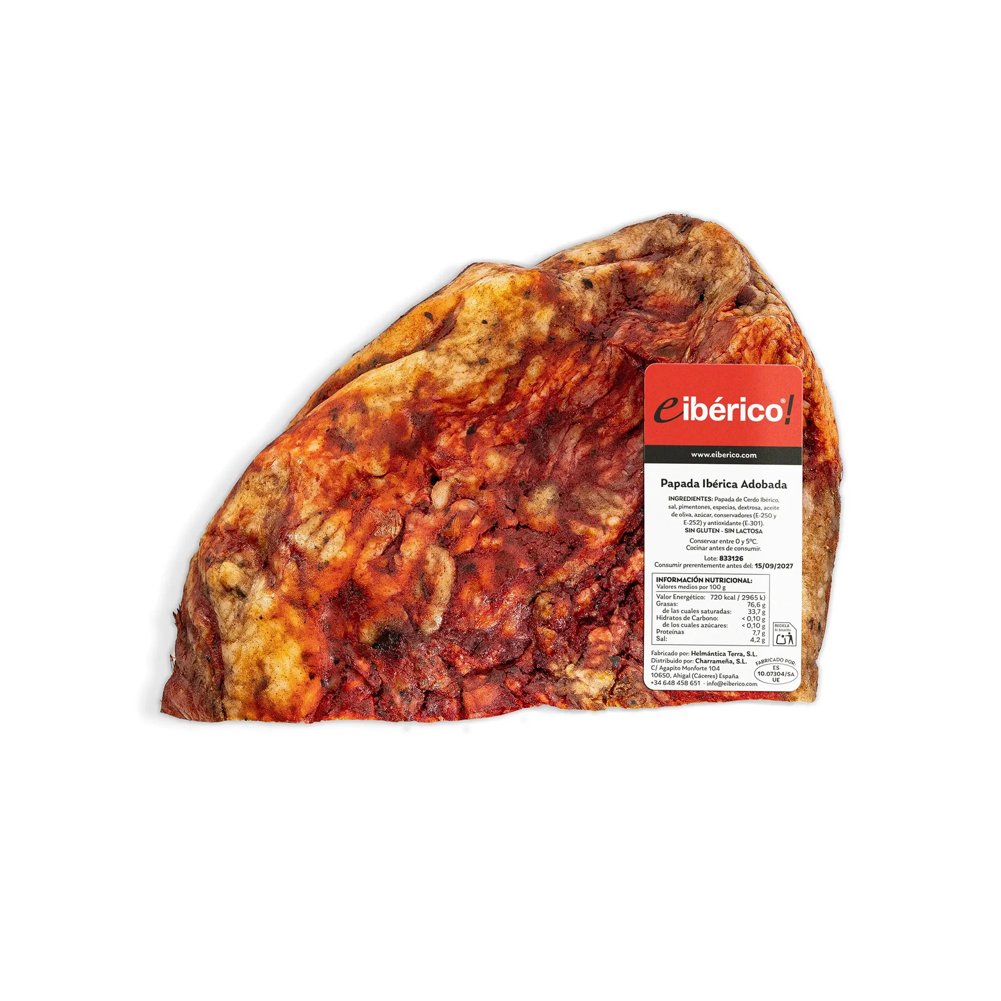 eiberico Papada Iberica Adobada Pieza