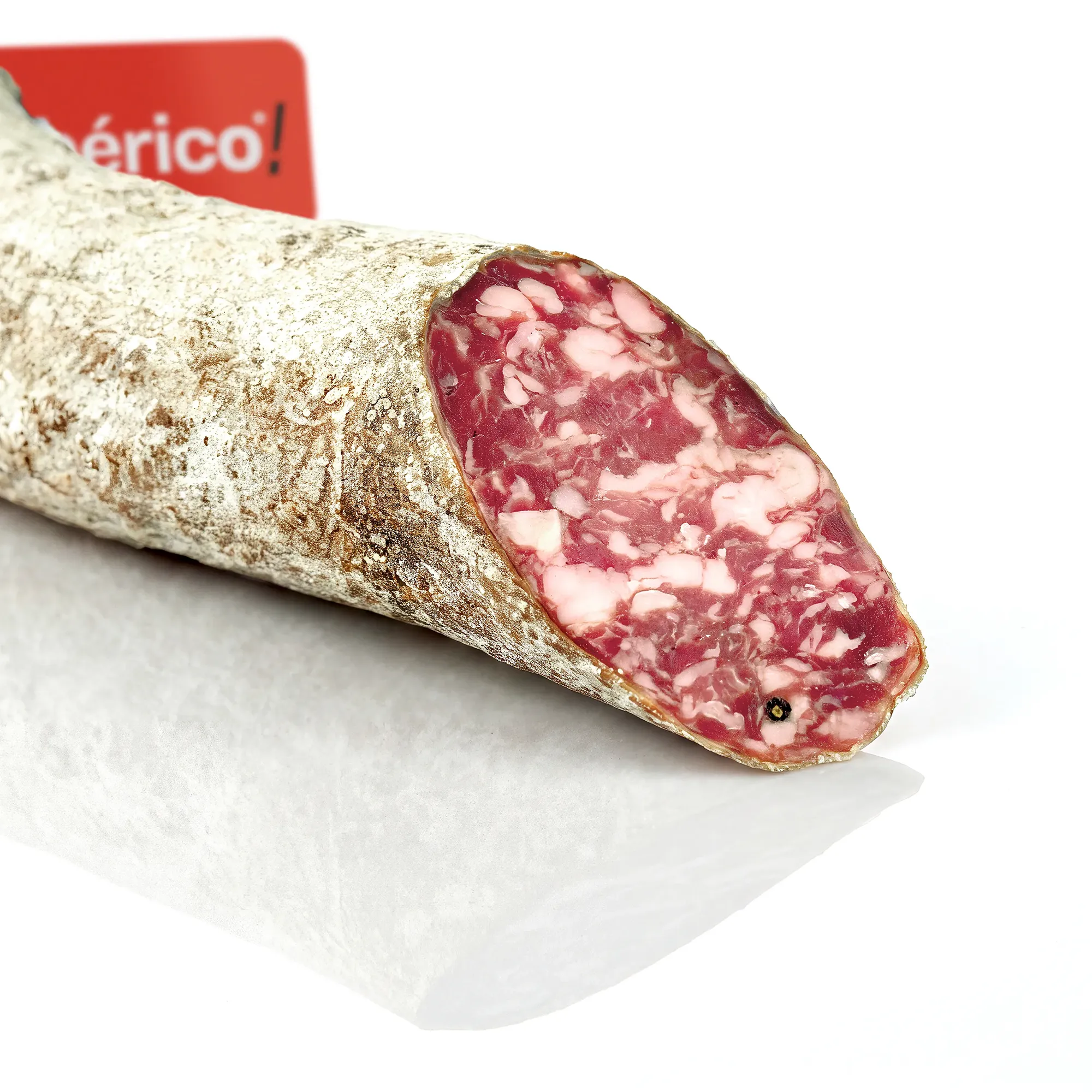 eiberico Salchichon Cular de Bellota Iberico Campana Corte Zoom