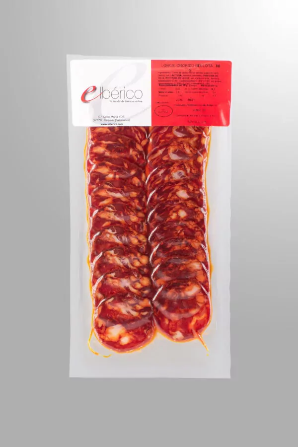 Eiberico Loncheado De Chorizo De Bellota 2
