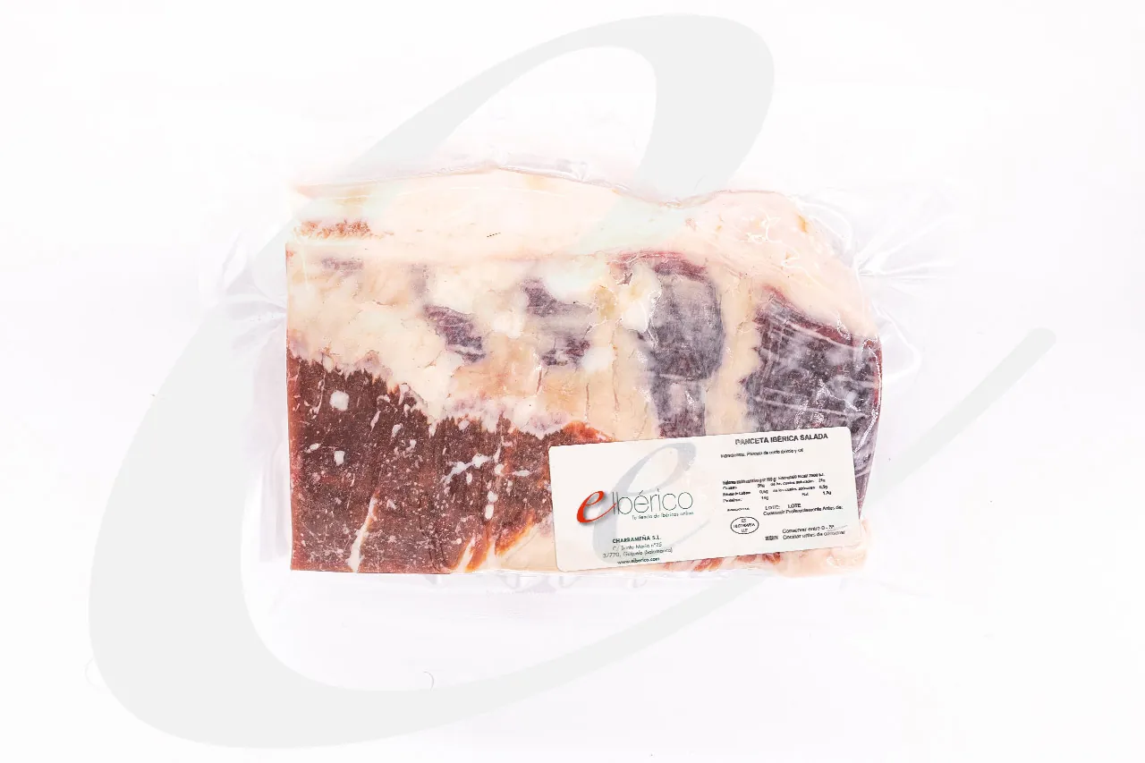 eIbérico Panceta Curada Envasada eIbérico Panceta Curada Envasada