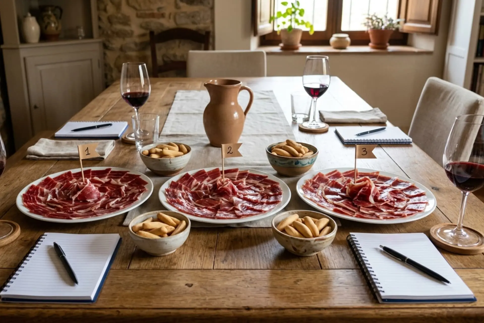 como hacer cata jamon